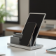 ZenCharge E8 Desktop Charging Station 6-Slot Organizer Silver