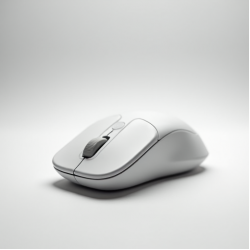 AeroScroll X3 Wireless Office Mouse 2.4GHz 1600 DPI White