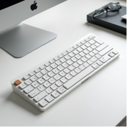 SwiftBoard R3 Wireless Compact Keyboard 2.4GHz Quiet White