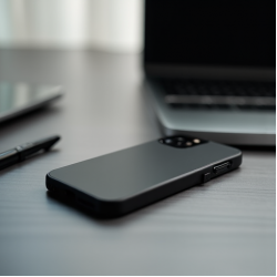 SlimFit R4 Magnetic Back Case Wireless Charging Compatible Black