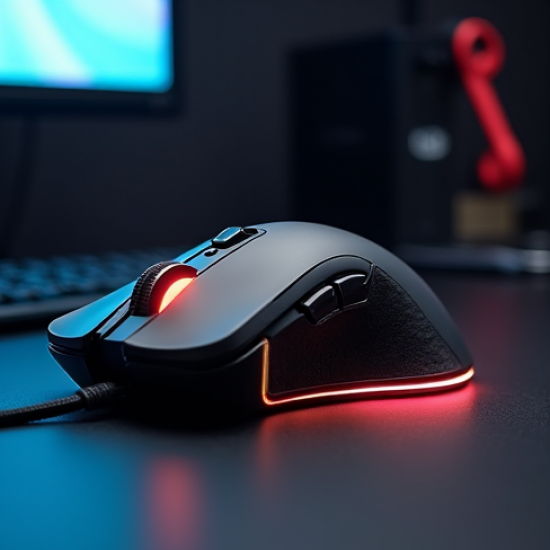 SwiftClick R7 Gaming Mouse RGB Wired 12000 DPI Gray