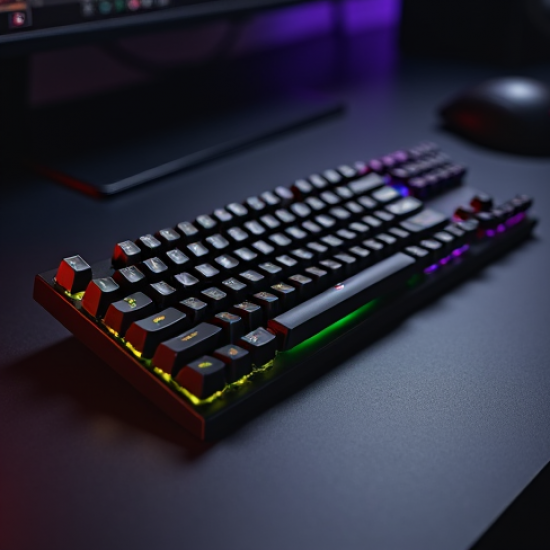 ZenType G4 Gaming Mechanical Keyboard RGB Red Switch Black