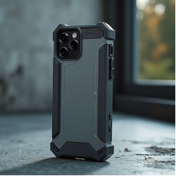 ArmourShell R2 Military-Grade Drop Protection Case Dual-Layer Gray