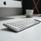 NovaPad E3 Wireless Office Keyboard 2.4GHz Full-Size Silver