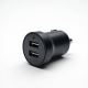 VoltCharge R4 Car Charger Dual USB 24W Fast Charge Black
