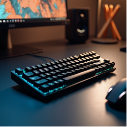AeroKeys X5 Wireless Mechanical Keyboard 2.4GHz TKL Black