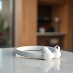 PulseBuds V8 Neckband Bluetooth Earphones 5.1 IPX4 White