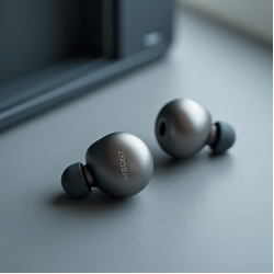 ZenBuds M9 TWS Earphones ANC Transparency 5.2 Silver