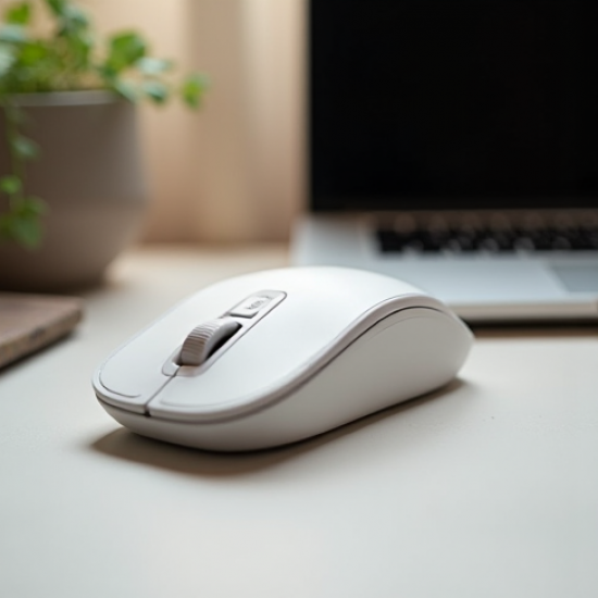 NovaMouse Z9 Bluetooth Multi-Device Mouse 2400 DPI White