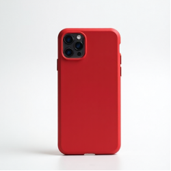 ArmourShell S1 Silicone Grip Soft Rubber Protective Case Red