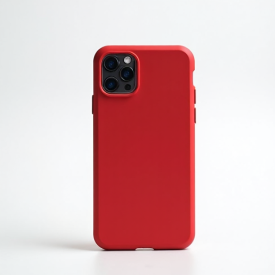 ArmourShell S1 Silicone Grip Soft Rubber Protective Case Red