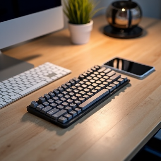 SwiftType Z2 Bluetooth Multi-Device Keyboard 87-Key Silver