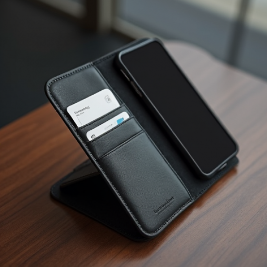 NovaCover Z3 Detachable Magnetic 2-in-1 Phone Wallet Case Black