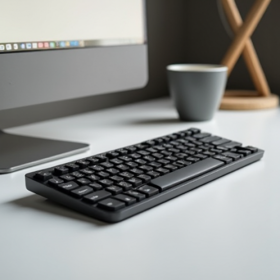 AeroType Z7 Bluetooth Multi-Device Keyboard Slim 75% Gray