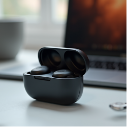 SoundPods V7 TWS Earbuds 5.3 ENC Mic IPX5 Black