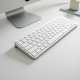 AeroType G5 Wireless Office Slim Keyboard 2.4GHz White