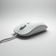 NovaMouse R6 Wired Office Mouse USB 3-Button 1000 DPI White