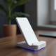 VoltCharge E7 Wireless Charger Stand 10W with LED Indicator White