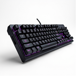 TechKeys M5 Gaming RGB Mechanical Keyboard Speed Switch Black