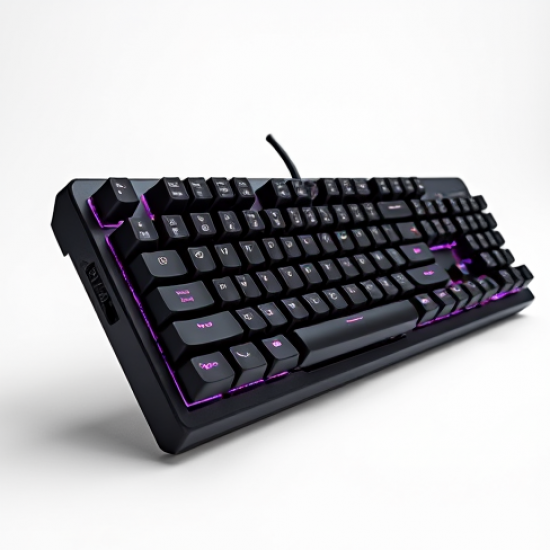 TechKeys M5 Gaming RGB Mechanical Keyboard Speed Switch Black