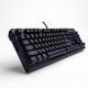 TechKeys M5 Gaming RGB Mechanical Keyboard Speed Switch Black