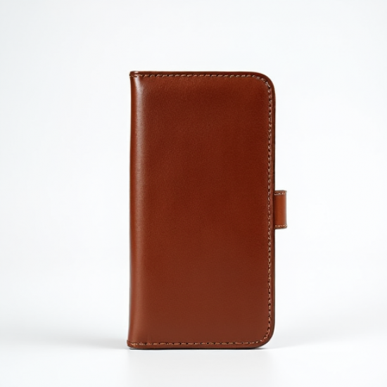 NovaCover V5 Leather Flip Case RFID Blocking Multi-Slot Brown
