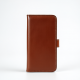 NovaCover V5 Leather Flip Case RFID Blocking Multi-Slot Brown