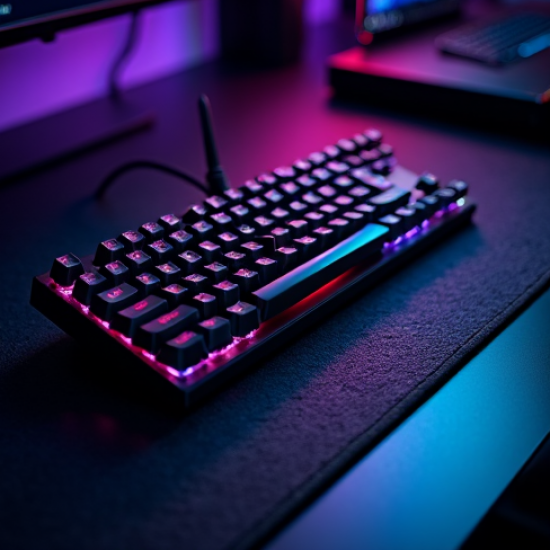 ZenType G4 Gaming Mechanical Keyboard RGB Red Switch Black