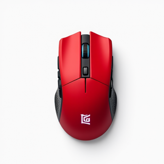 NovaMouse Pro Wireless Gaming Mouse RGB 16000 DPI Red