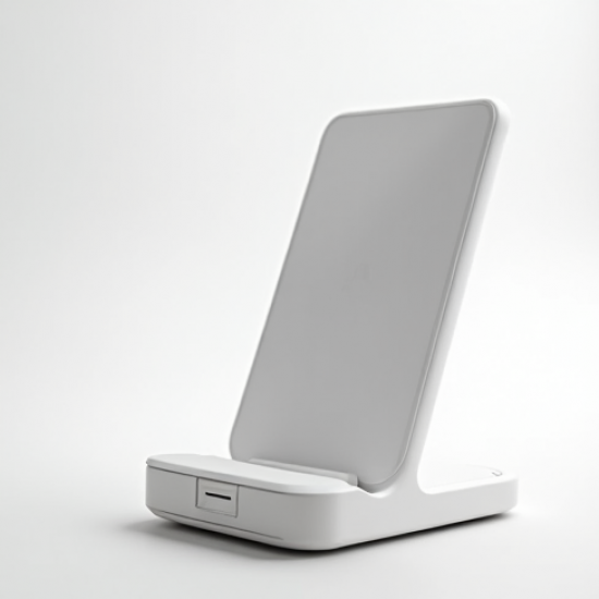 VoltCharge E7 Wireless Charger Stand 10W with LED Indicator White
