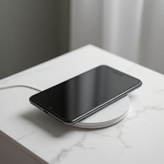 VoltCharge Z9 Wireless Charger 15W Qi-Certified Pad Slim White