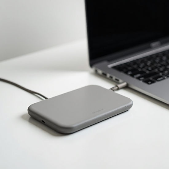 VoltCharge Z6 Triple Coil Wireless Charging Pad 15W White