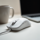 AeroMouse E9 Wired Optical Mouse USB 3200 DPI White