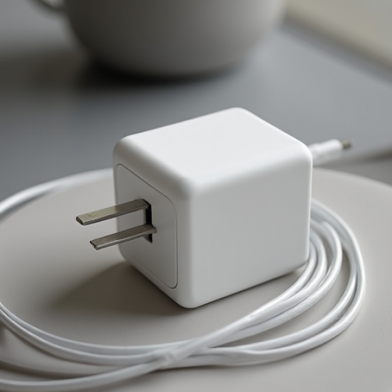 AeroVolt X5 45W USB-C GaN Compact Wall Adapter White