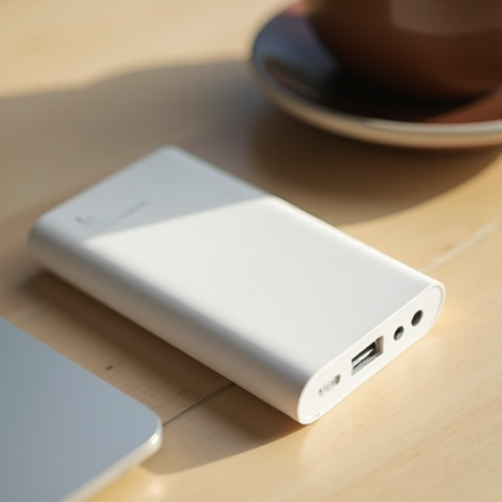 PowerFlow S9 5000mAh Slim Power Bank USB-C 20W White