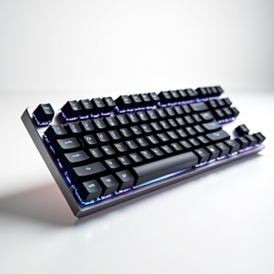 AeroKeys R9 Wireless Gaming Keyboard 2.4GHz RGB Silver