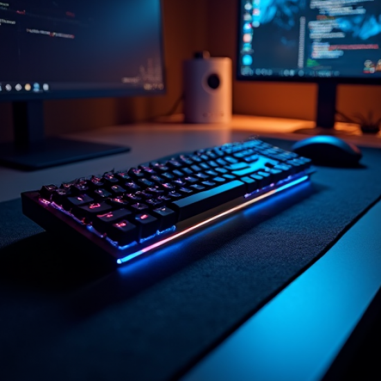 ZenPad M9 Wired Mechanical Keyboard Full-Size Red Switch Blue