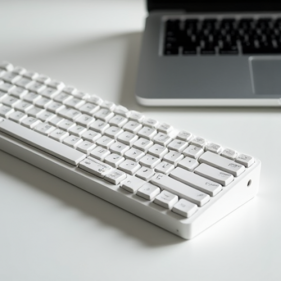SwiftBoard R3 Wireless Compact Keyboard 2.4GHz Quiet White