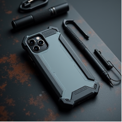 ArmourShell R2 Military-Grade Drop Protection Case Dual-Layer Gray