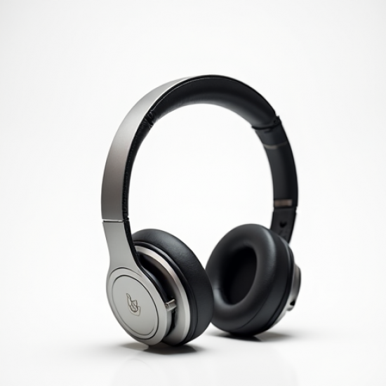 EchoBeats S9 Over-Ear Headphones Bluetooth ANC 50H Silver