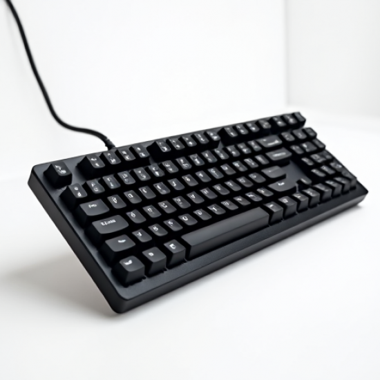 SwiftPad M3 Wired Mechanical Keyboard Full-Size Green Switch Black