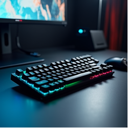 PulseType M2 Wired Mechanical Full-Size Keyboard Speed Switch Black