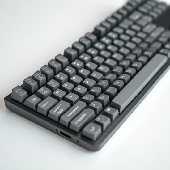 SwiftType Z2 Bluetooth Multi-Device Keyboard 87-Key Silver