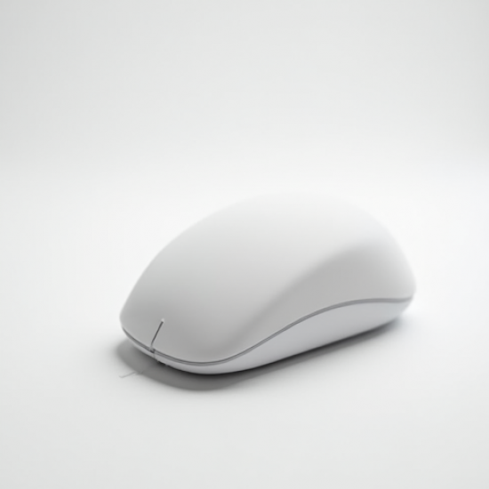 PulseClick V7 Bluetooth Travel Mouse Compact 1200 DPI White