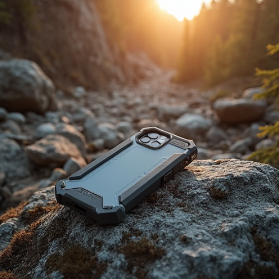 ArmourShell R2 Military-Grade Drop Protection Case Dual-Layer Gray