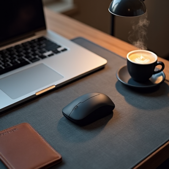 PulseClick M7 Bluetooth Travel Compact Mouse 1200 DPI Gray